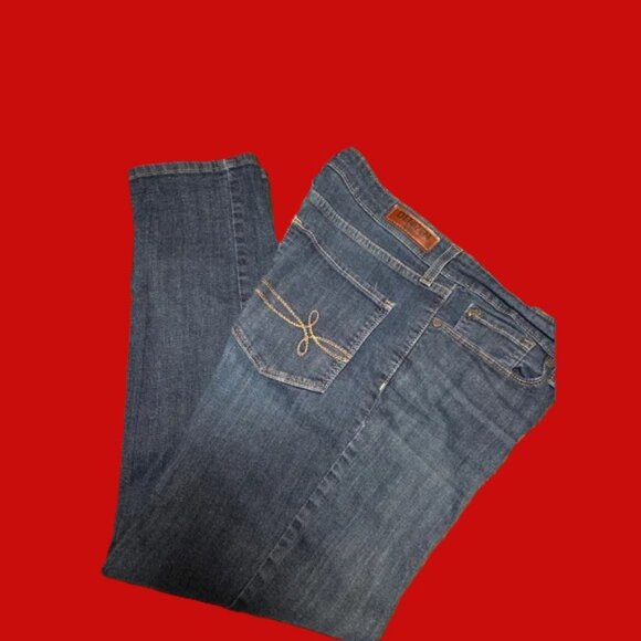 Levis Denizen Modern straight Crop Jeans - Picture 3 of 5